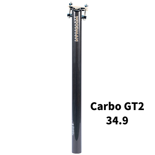 Carbo GT2 カーボンシートポスト φ34.9/450mm/クロモリボルト/軽量 Carbo GT2 カーボンシートポスト φ34.9/450mm/クロモリボルト/軽量