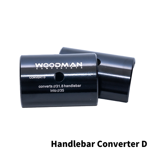 WOODMAN ハンドルバーコンバーター D (φ31.8→φ35mm)