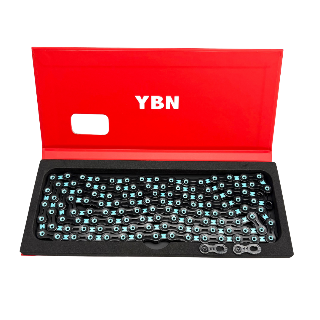YBN(ヤーバン)S11 ブラックダイヤモンドチェーン 11速 120Links 1/2"x11/128"