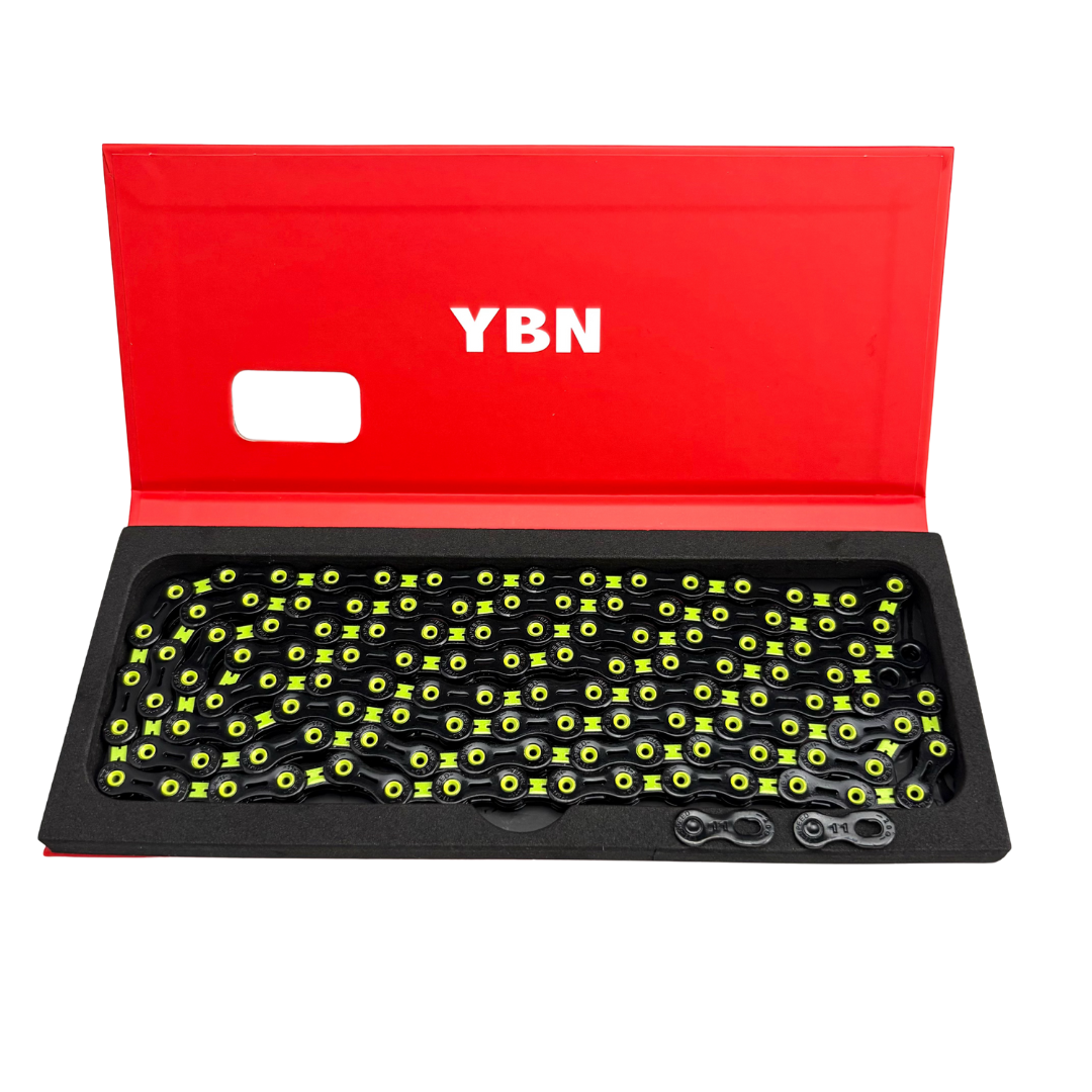 YBN(ヤーバン)S11 ブラックダイヤモンドチェーン 11速 120Links 1/2"x11/128"