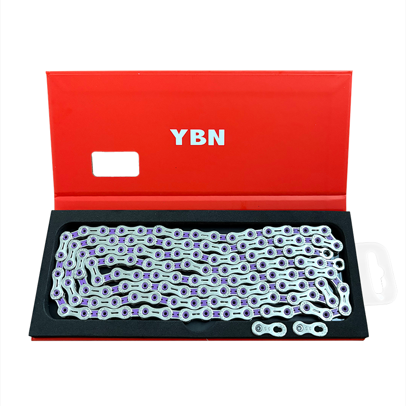 YBN(ヤーバン)SLA110 シルバーダイヤモンドチェーン 11速 120Links 1/2"x11/128"