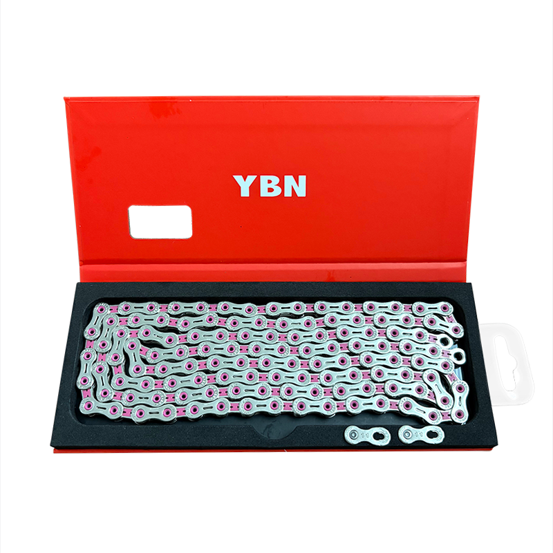 YBN(ヤーバン)SLA110 シルバーダイヤモンドチェーン 11速 120Links 1/2"x11/128"