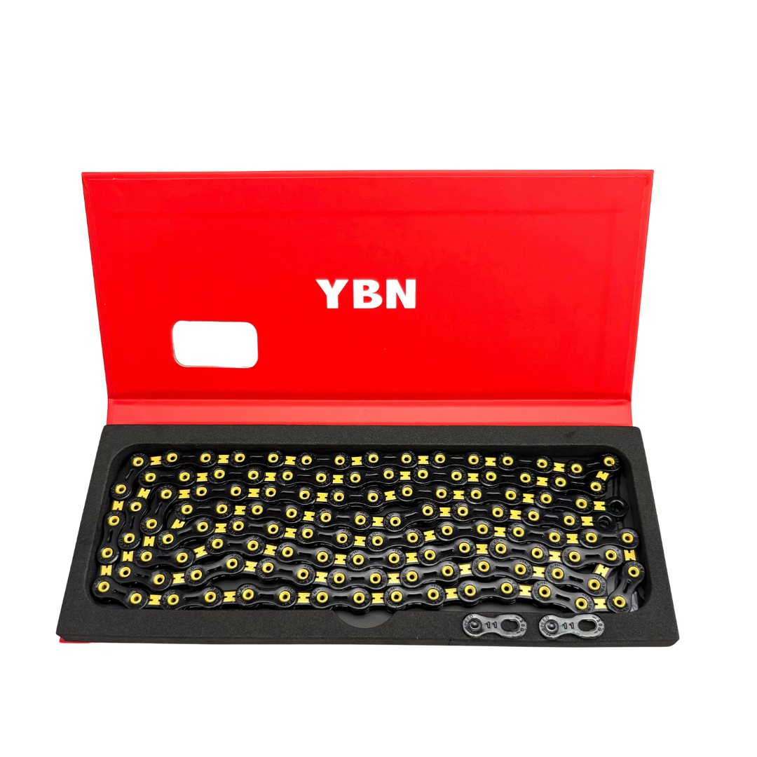 YBN(ヤーバン)S11 ブラックダイヤモンドチェーン 11速 120Links 1/2"x11/128"