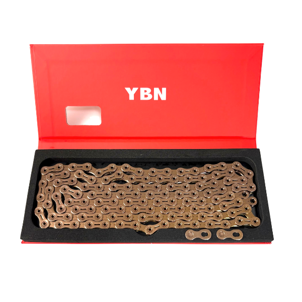 YBN(ヤーバン)SLA110 TiRG ローズゴールド 11速 120Links YBN(ヤーバン)SLA110 TiRG ローズゴールド 11速 120Links
