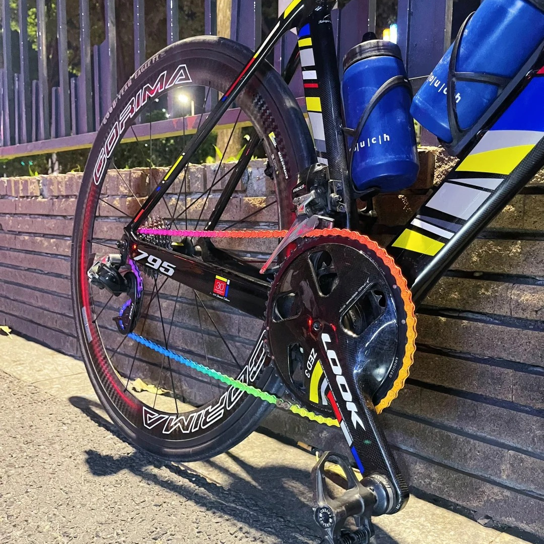 YBN（ヤーバン）S11 レインボーチェーン 11速 120Links 1/2"x11/128"