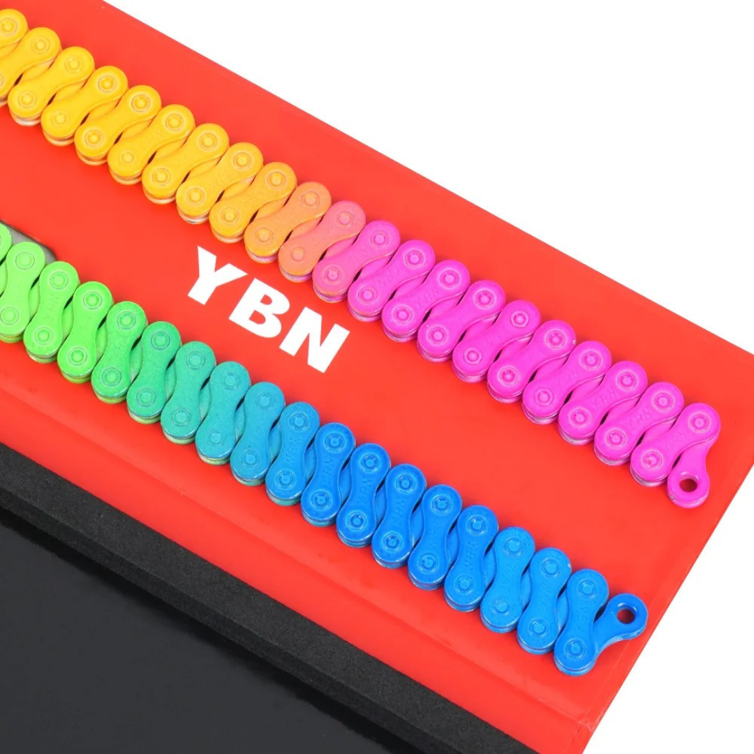 YBN（ヤーバン）S11 レインボーチェーン 11速 120Links 1/2"x11/128"
