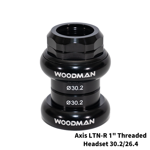 WOOdman Axis LTN-R 1" Threaded Headset 30/27