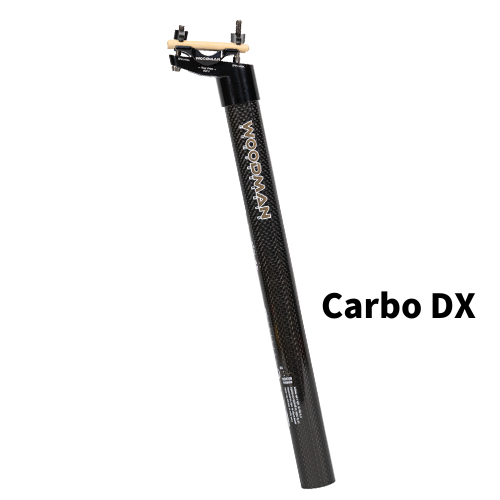 Carbo DX カーボンシートポスト φ27.2/φ30.9/φ31.6/250mm/350mm/400mm/オフセット25mm