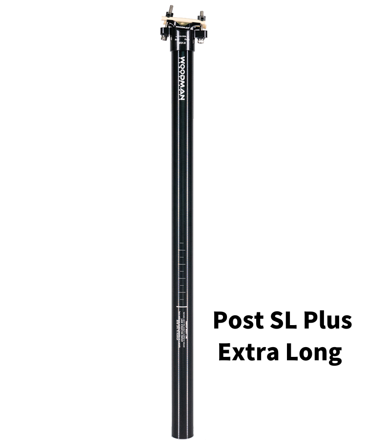 Post SL Plus Extra Long アルミシートポスト φ27.2/φ28.6/φ31.8/φ33.9/φ34.9/560mm/600mm/ミニベロ用/オフセットゼロ