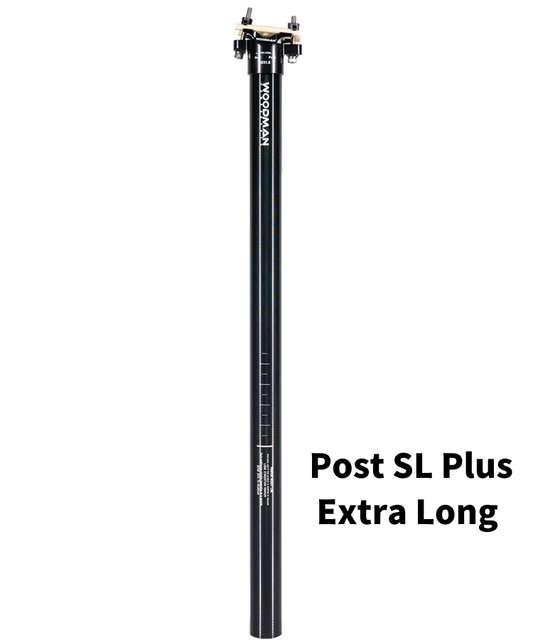 Post SL Plus Extra Long アルミシートポスト φ27.2/φ28.6/φ31.8/φ33.9/φ34.9/560mm/600mm/ミニベロ用/オフセットゼロ