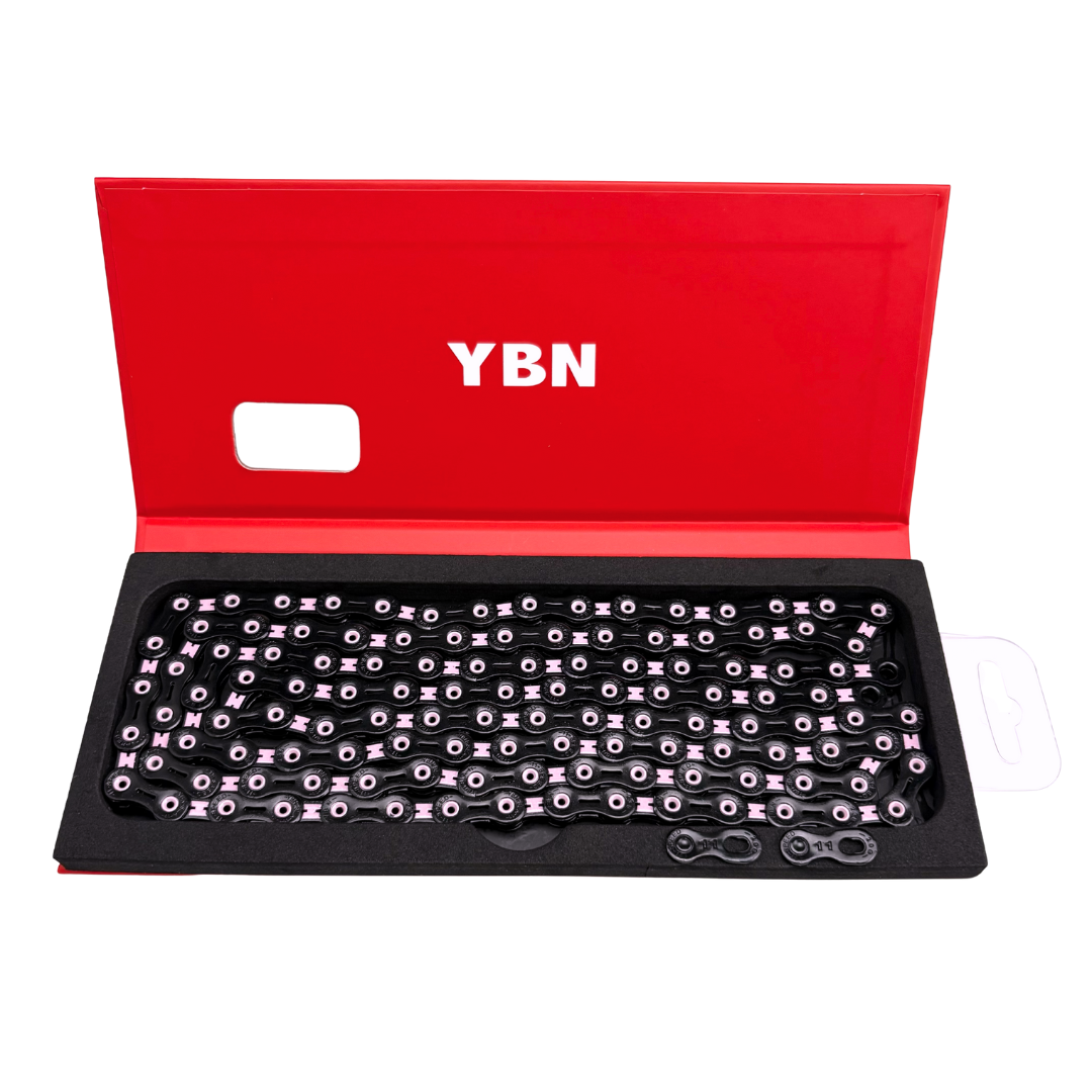 YBN（ヤーバン）SLA110 ブラックダイヤモンドチェーン 11速 120Links 1/2"x11/128"