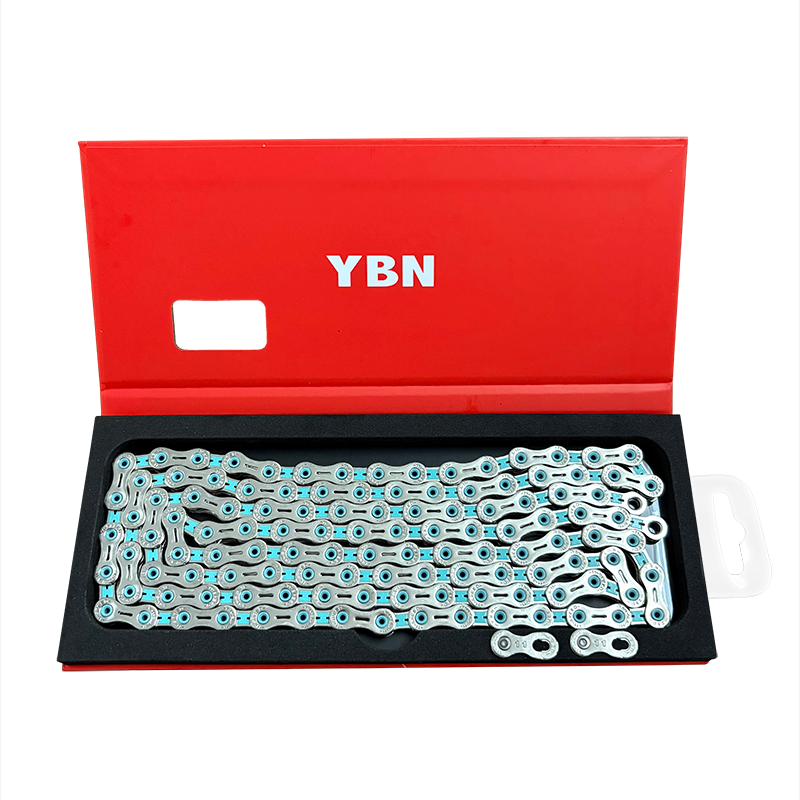 YBN（ヤーバン）SLA110 シルバーダイヤモンドチェーン 11速 120Links 1/2"x11/128"