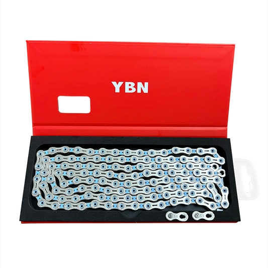YBN（ヤーバン）SLA110 シルバーダイヤモンドチェーン 11速 120Links 1/2"x11/128"
